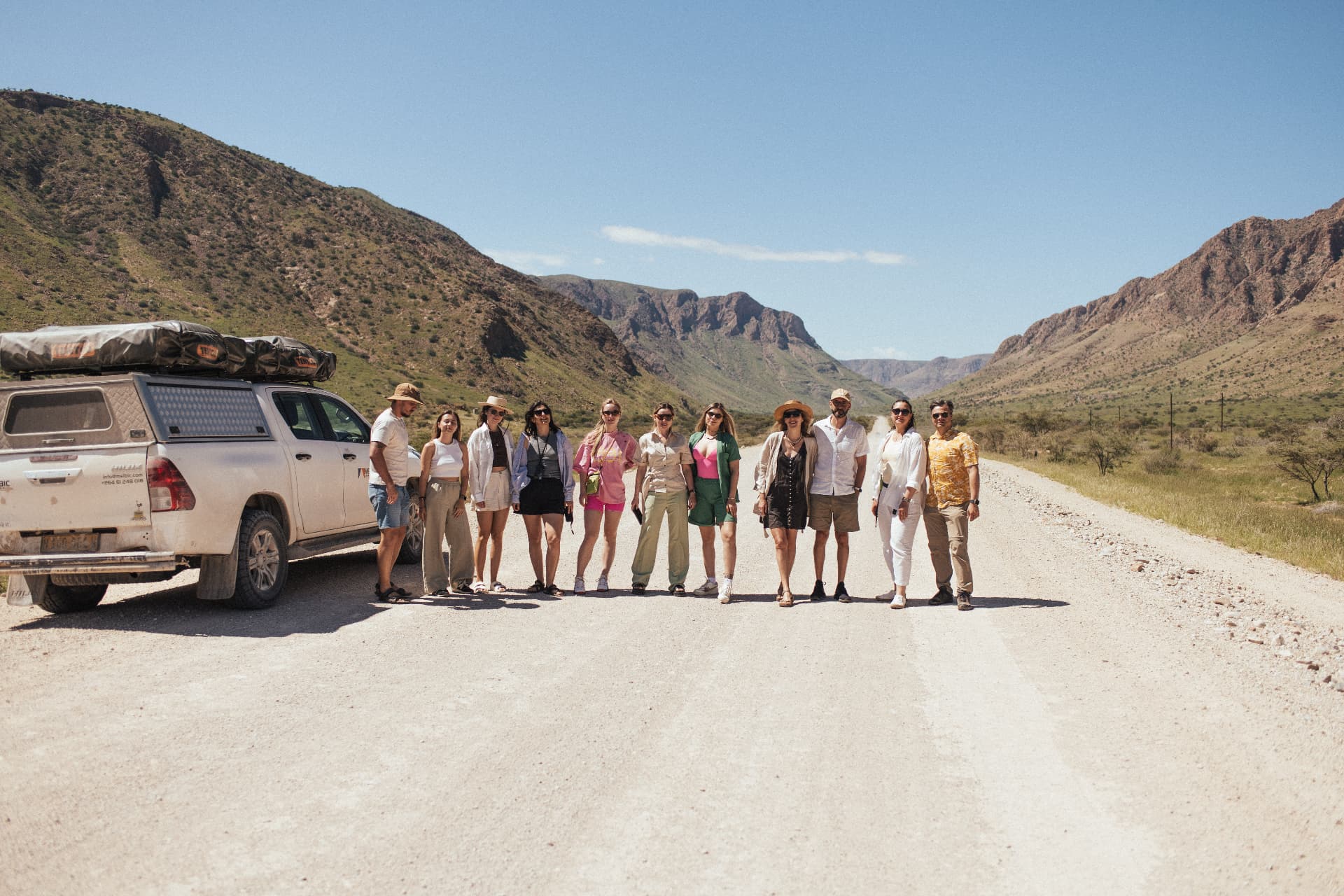 Група мандрівників samotour на сафарі-маршруті